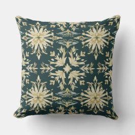 Cojín Decorativo Botánica del Jardín Morris de Invierno