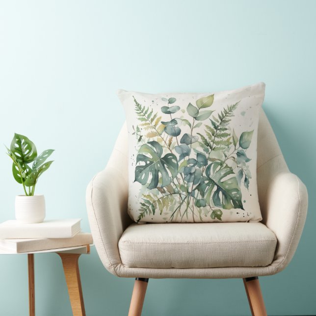 Cojín Decorativo Botanical Bliss Throw Pillow (Silla)