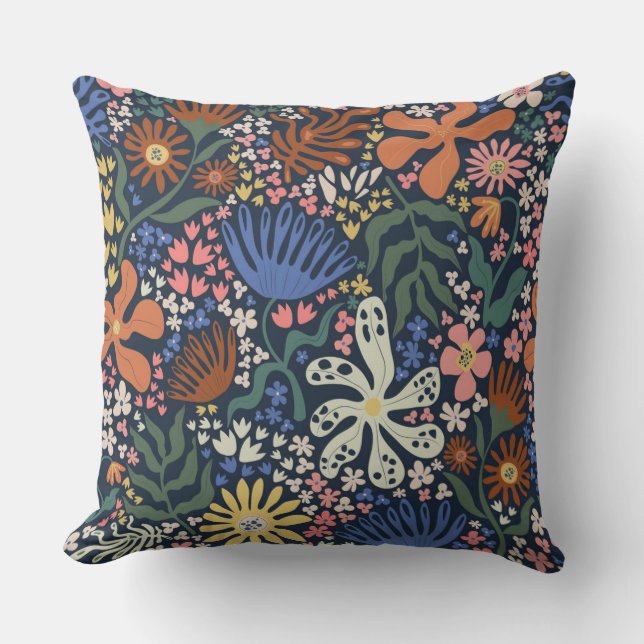 Cojín decorativo Botánico Boho (Anverso)