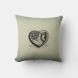 Cojín decorativo Botánico Cardíaco Decoración Natu