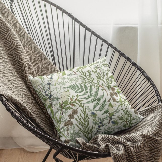 Cojín Decorativo Botánico de invierno (Subido por el creador)