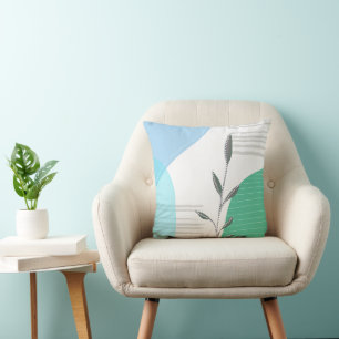 Cojín Decorativo Botánico elegante chic moderno y de moda