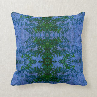Cojín Decorativo Botánico verde azul