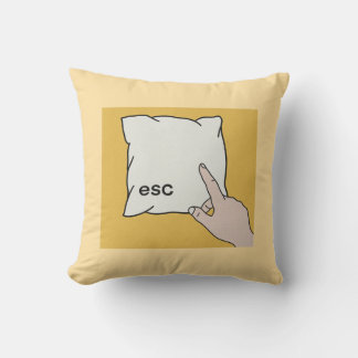 Cojín Decorativo botón de escape de alma