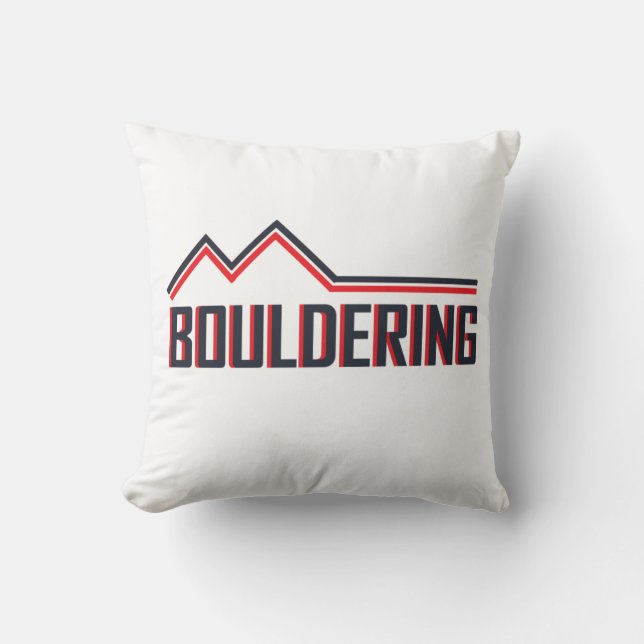 Cojín Decorativo Bouldering (Anverso)