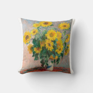Cojín Decorativo Bouquet de girasoles de Claude Monet