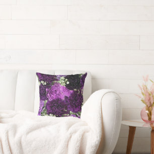 Cojín Decorativo Bouquet Purple Carnations