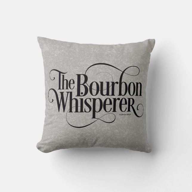 Cojín Decorativo Bourbon Whisperer (Anverso)
