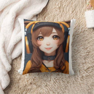 Cojín Decorativo "Boutique Anime Harmony"