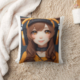 Cojín Decorativo "Boutique Anime Harmony"