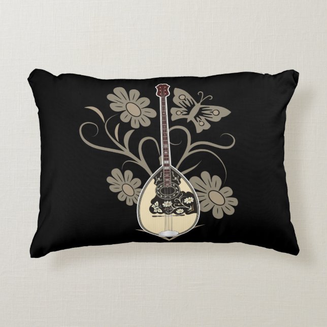 Cojín Decorativo Bouzouki (Anverso)