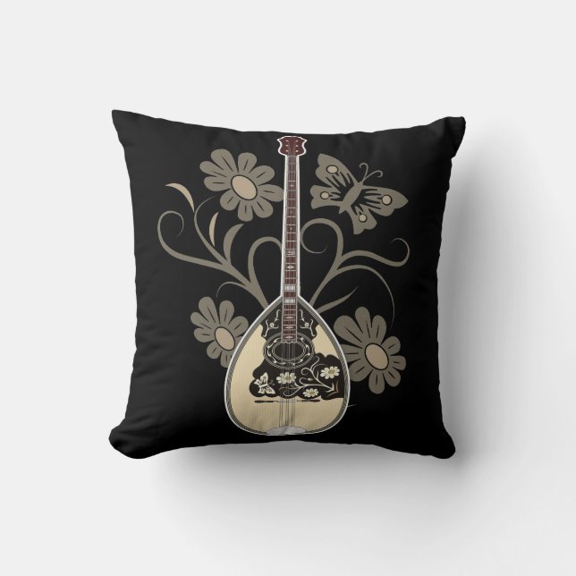 Cojín Decorativo Bouzouki (Anverso)