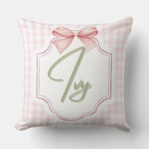 Cojín Decorativo Bow&Gingham