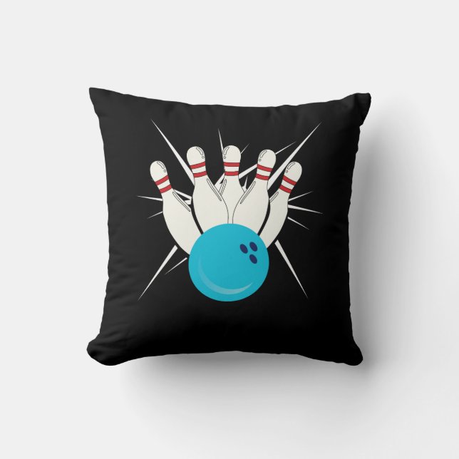 Cojín Decorativo Bowling Bliss (Anverso)