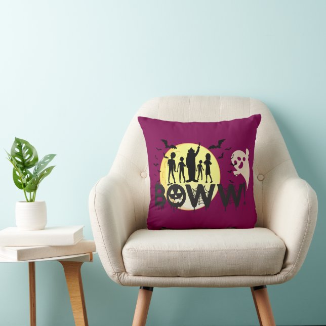 Cojín Decorativo ¡¡Boww!! - Halloween sorpresa espeluznante (Silla)