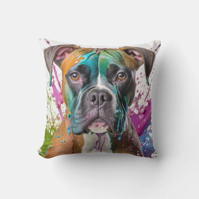 Cojín Decorativo Boxer Dog (Anverso)
