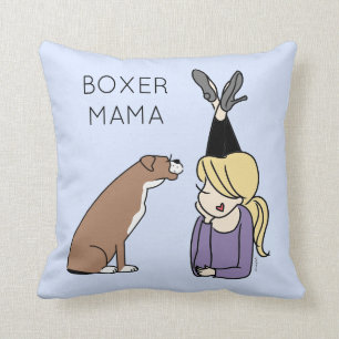 Cojín Decorativo Boxer Mama personalizado