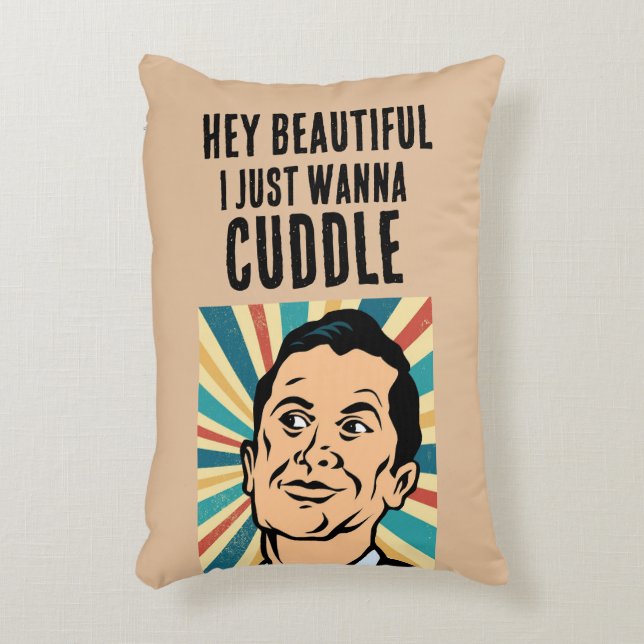COJÍN DECORATIVO BOYFRIEND CUDDLE PILLOWS - "MR.PERFECT" (Frente (Vertical))