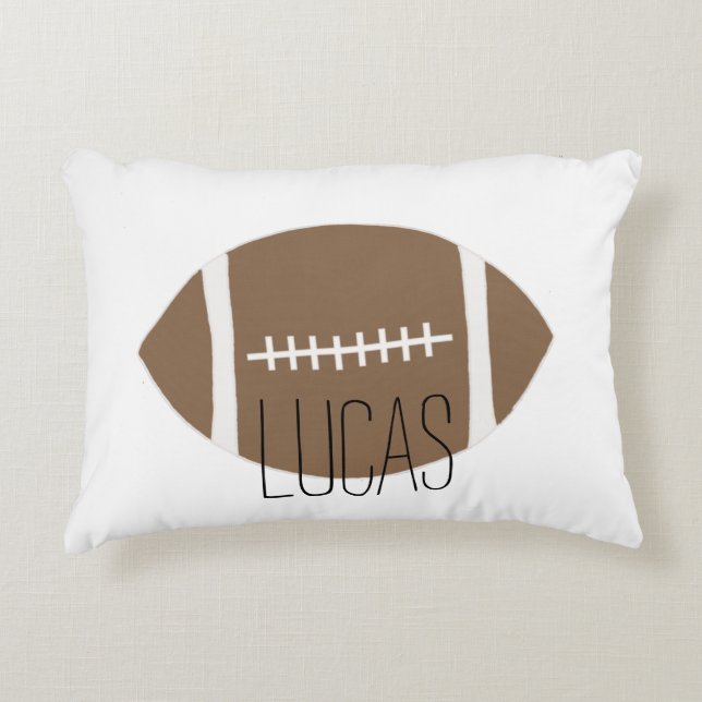 Cojín Decorativo Boys Classic Simple Football (Anverso)