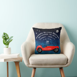 Cojín Decorativo Boys Room Classic Car Amo a la Luna