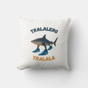 Cojín Decorativo BrainRots TralaleroTralala  The Three-Legged Shark