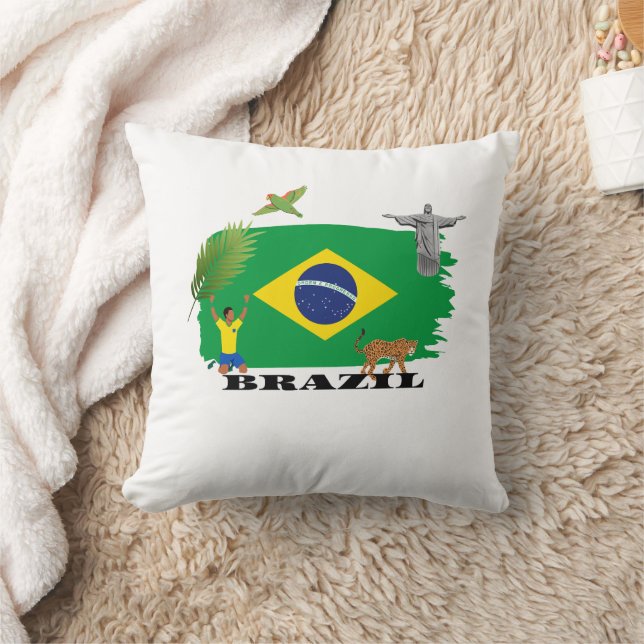 COJÍN DECORATIVO BRASIL (Manta)