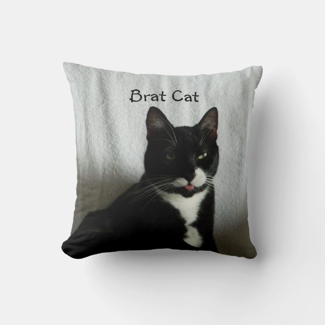 Cojín Decorativo Brat Cat Pillow (Anverso)