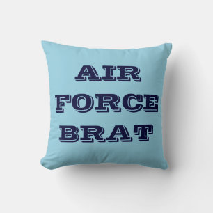 Cojín Decorativo Brat de la Fuerza Aérea Pillow