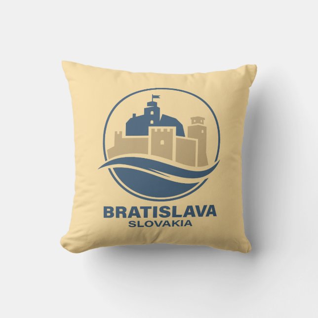 Cojín Decorativo Bratislave Slovakia Europe (Anverso)