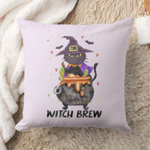 Cojín Decorativo Brecha de bruja - Bruja de gata