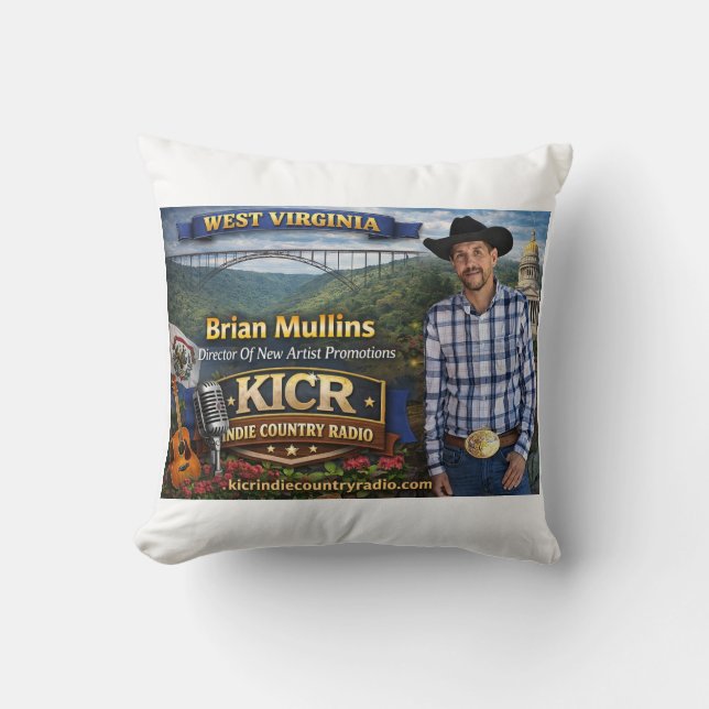 Cojín Decorativo Brian Mullins Pillow (Anverso)