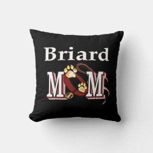 Cojín Decorativo Briard Dog MOM