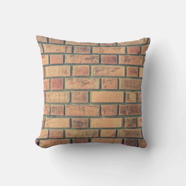 Cojín Decorativo Bricks wall stone wall brick wall (Anverso)