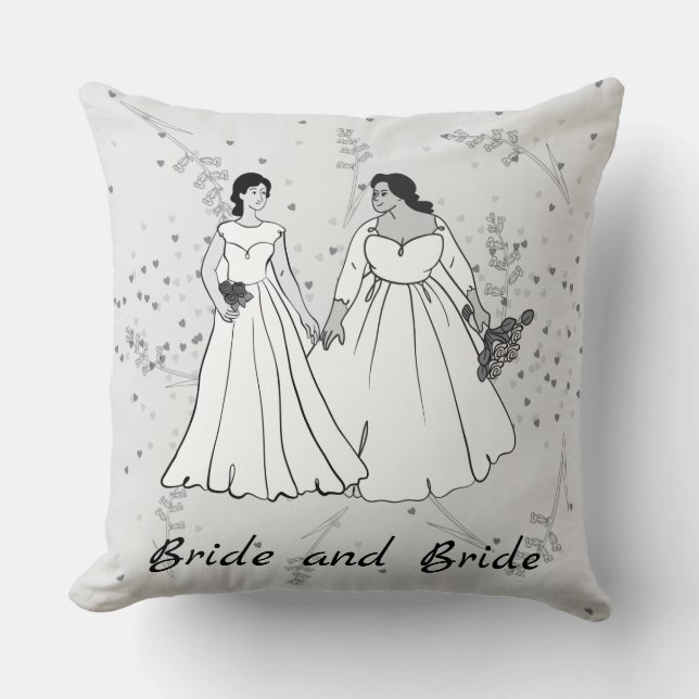 COJÍN DECORATIVO BRIDE Y BRIDE (Anverso)