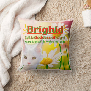 Cojín Decorativo Brighid Diosa Celta del Luz