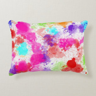 Cojín Decorativo Bright Abstract Paint Splash