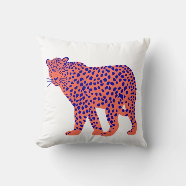 Cojín Decorativo Bright Leopard (Anverso)