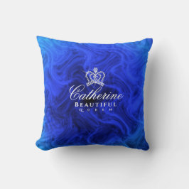 Cojín Decorativo Brillante Crown Luxury Blue
