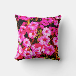 Cojín Decorativo Brillante Red Petunias