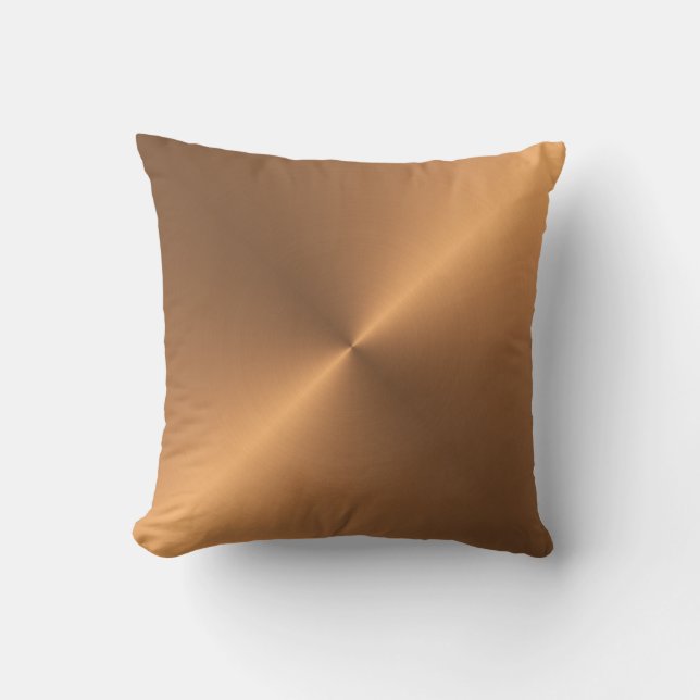 Cojín Decorativo Brillo de cobre (Anverso)