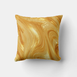 Cojín Decorativo brillo de color dorado