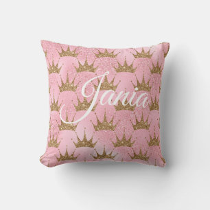Cojín Decorativo Brillo de Sirena Rosa