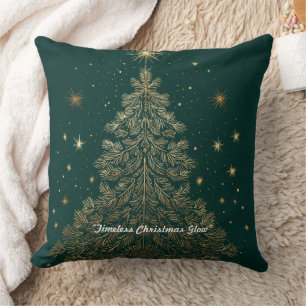 Cojín Decorativo “Brillo Navideño Elegante”