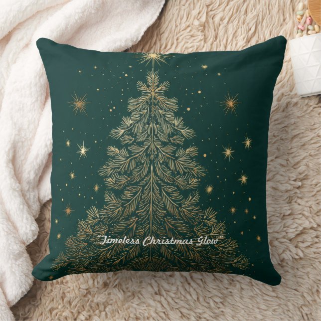 Cojín Decorativo “Brillo Navideño Elegante” (Manta)