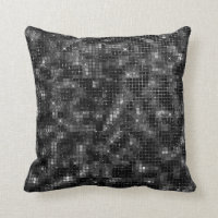 Brillo negro de glamour con lentejuelas