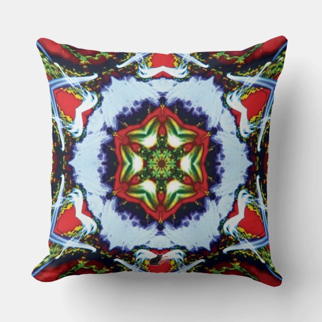 Cojín Decorativo Brindle Kaleidoscope (Anverso)