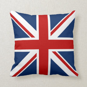 Cojín decorativo británico de la bandera