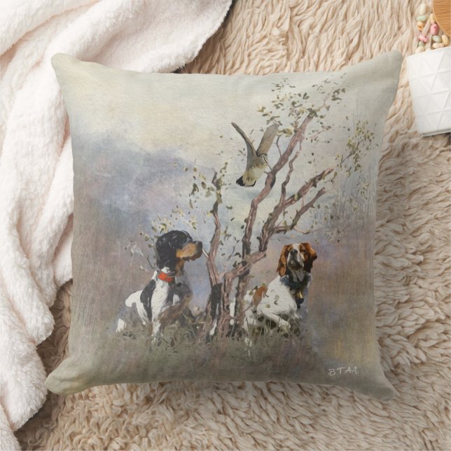 Cojín Decorativo Brittany Spaniel (Manta)