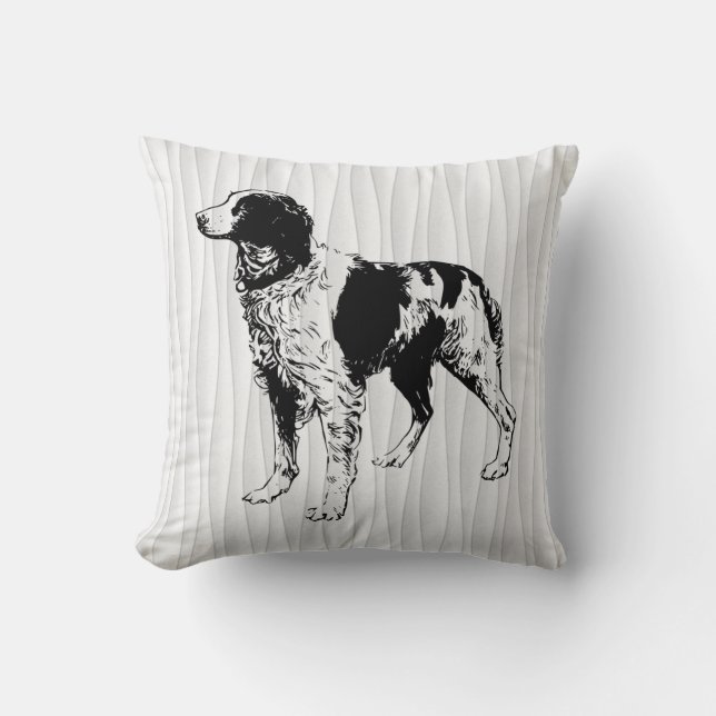 Cojín Decorativo brittany spaniel (Anverso)