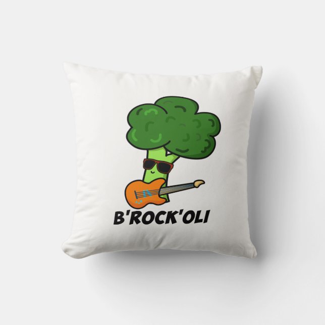 Cojín Decorativo Broccoli Pun (Anverso)